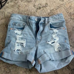 AERO High Rise Midi Jean Short